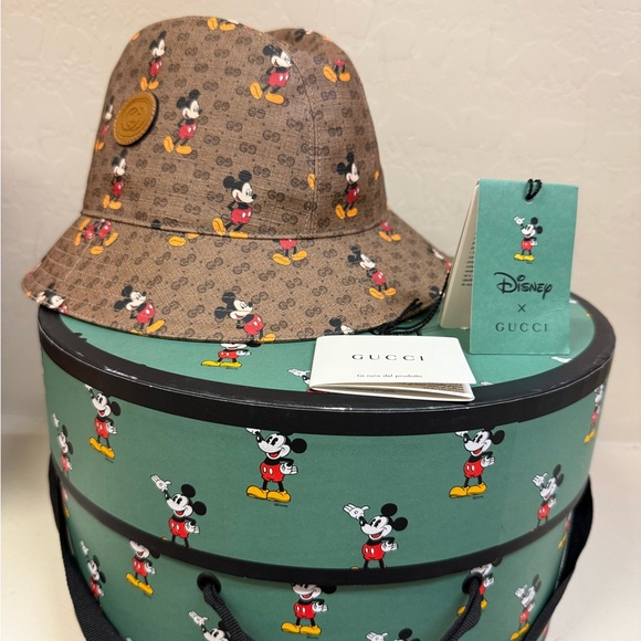 Gucci x Disney Mickey Mouse Hat - Brown - Picture 2 of 8